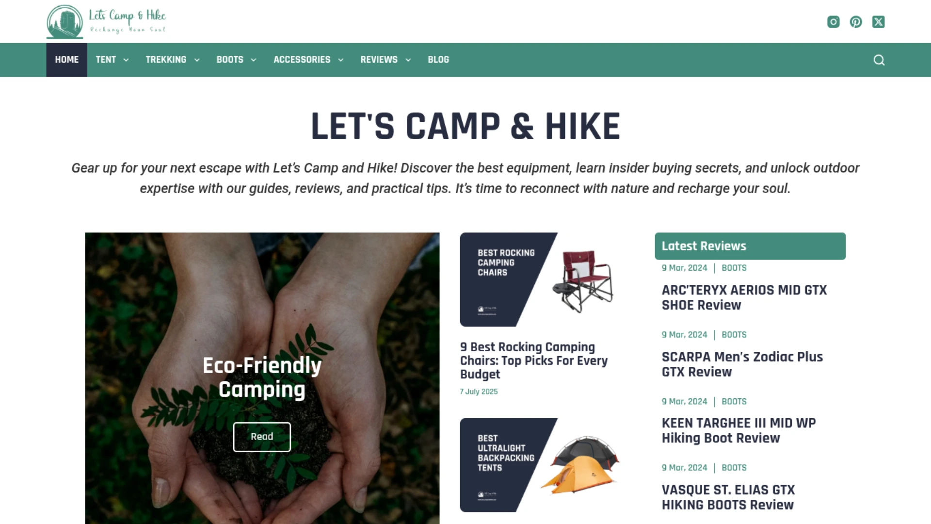 Let's Camp & Hike